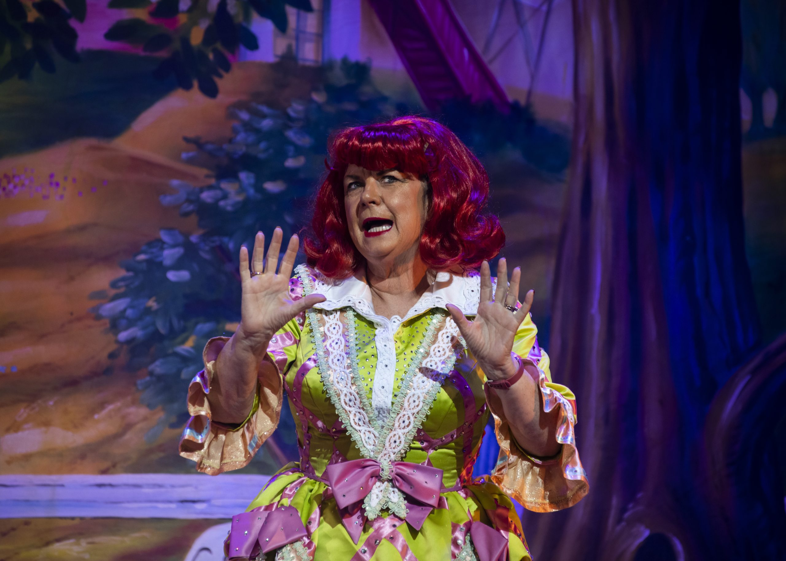 Elaine C Smith in Beauty at the Beast (2022) - King's Theatre, Glasgow. Image Credit Richard Campbell